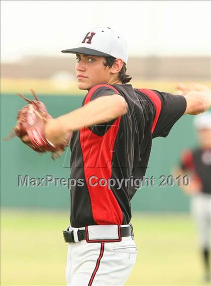Thumbnail 2 in Cleburne vs Rockwall Heath (Texas 4A Region ll Playoffs) photogallery.