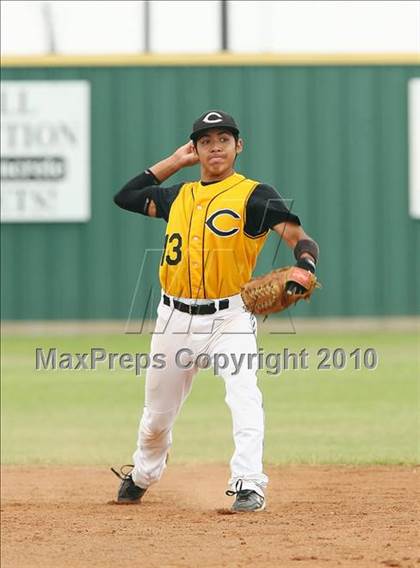 Thumbnail 2 in Cleburne vs Rockwall Heath (Texas 4A Region ll Playoffs) photogallery.