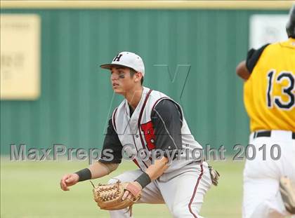 Thumbnail 3 in Cleburne vs Rockwall Heath (Texas 4A Region ll Playoffs) photogallery.