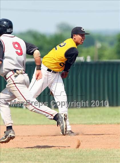 Thumbnail 3 in Cleburne vs Rockwall Heath (Texas 4A Region ll Playoffs) photogallery.