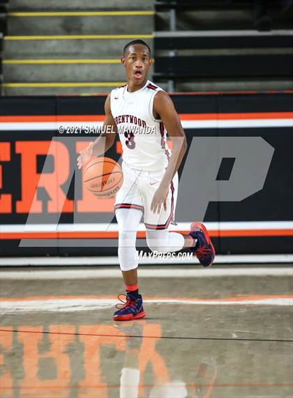 Thumbnail 3 in Brentwood School vs  Birmingham (The Beverly Hills Basketball Tournament) photogallery.