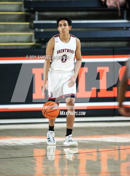 Thumbnail 1 in Brentwood School vs  Birmingham (The Beverly Hills Basketball Tournament) photogallery.