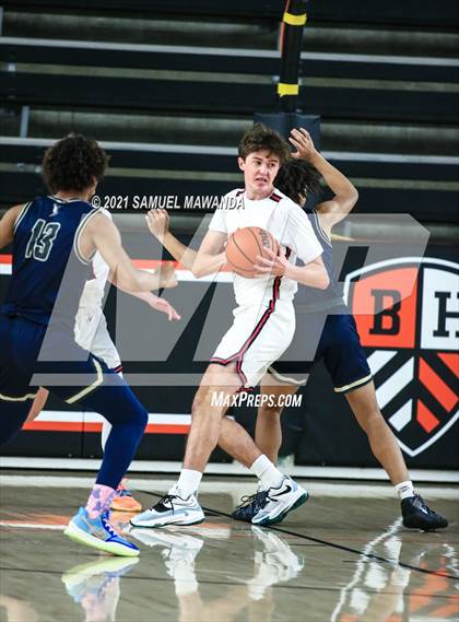 Thumbnail 2 in Brentwood School vs  Birmingham (The Beverly Hills Basketball Tournament) photogallery.