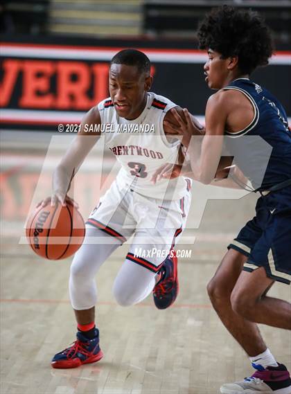 Thumbnail 2 in Brentwood School vs  Birmingham (The Beverly Hills Basketball Tournament) photogallery.