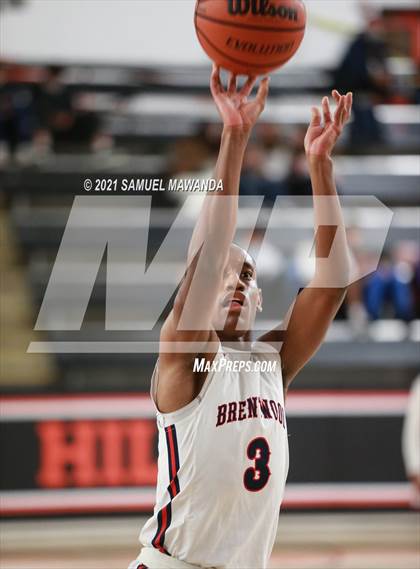 Thumbnail 2 in Brentwood School vs  Birmingham (The Beverly Hills Basketball Tournament) photogallery.