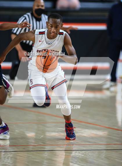 Thumbnail 2 in Brentwood School vs  Birmingham (The Beverly Hills Basketball Tournament) photogallery.