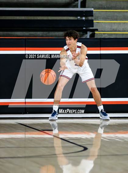 Thumbnail 3 in Brentwood School vs  Birmingham (The Beverly Hills Basketball Tournament) photogallery.