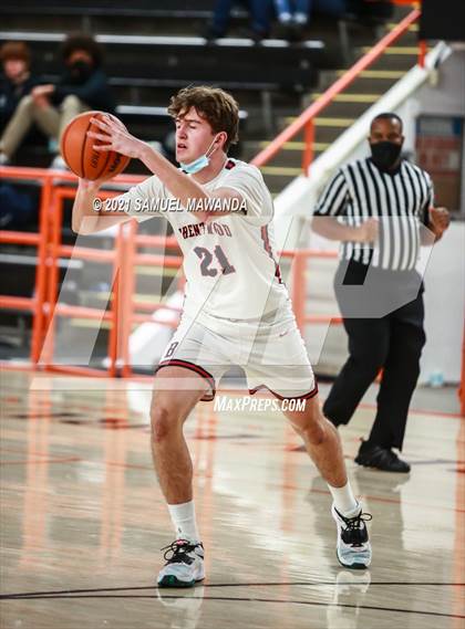 Thumbnail 3 in Brentwood School vs  Birmingham (The Beverly Hills Basketball Tournament) photogallery.