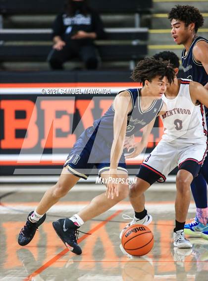 Thumbnail 2 in Brentwood School vs  Birmingham (The Beverly Hills Basketball Tournament) photogallery.