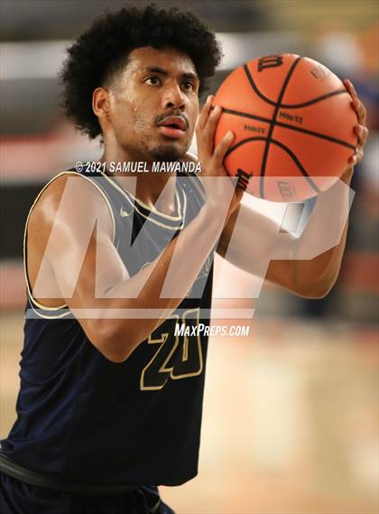 Thumbnail 3 in Brentwood School vs  Birmingham (The Beverly Hills Basketball Tournament) photogallery.