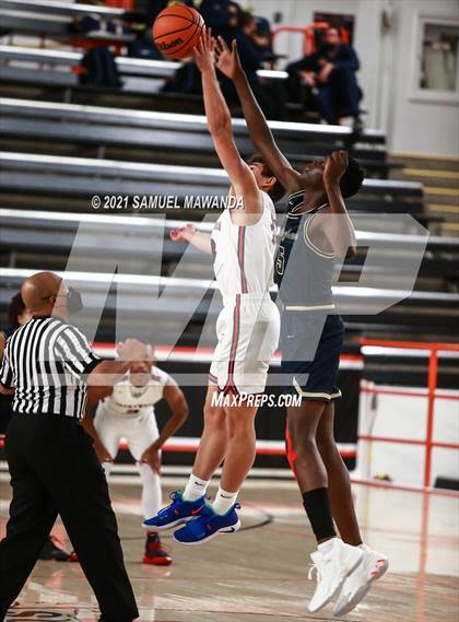 Thumbnail 3 in Brentwood School vs  Birmingham (The Beverly Hills Basketball Tournament) photogallery.
