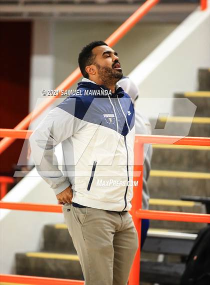 Thumbnail 3 in Brentwood School vs  Birmingham (The Beverly Hills Basketball Tournament) photogallery.