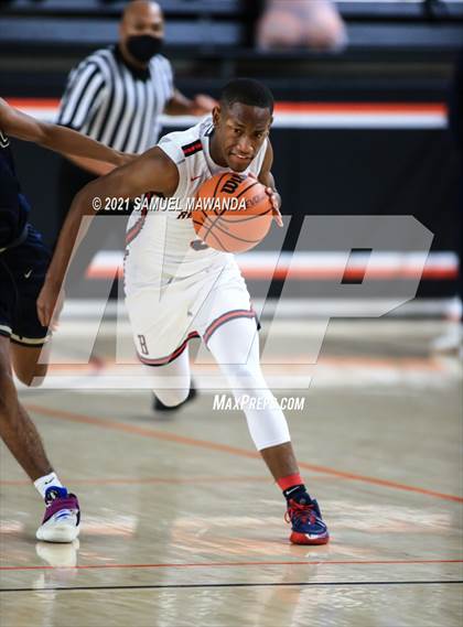 Thumbnail 1 in Brentwood School vs  Birmingham (The Beverly Hills Basketball Tournament) photogallery.