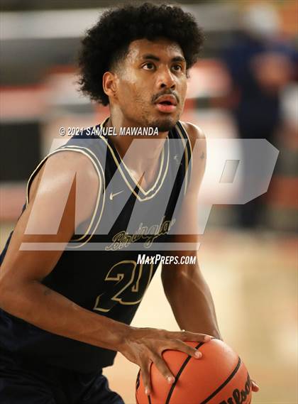 Thumbnail 3 in Brentwood School vs  Birmingham (The Beverly Hills Basketball Tournament) photogallery.