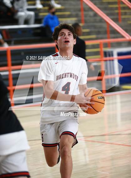 Thumbnail 1 in Brentwood School vs  Birmingham (The Beverly Hills Basketball Tournament) photogallery.