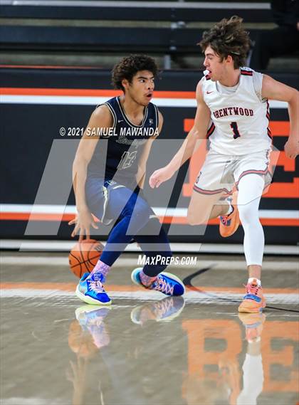 Thumbnail 3 in Brentwood School vs  Birmingham (The Beverly Hills Basketball Tournament) photogallery.