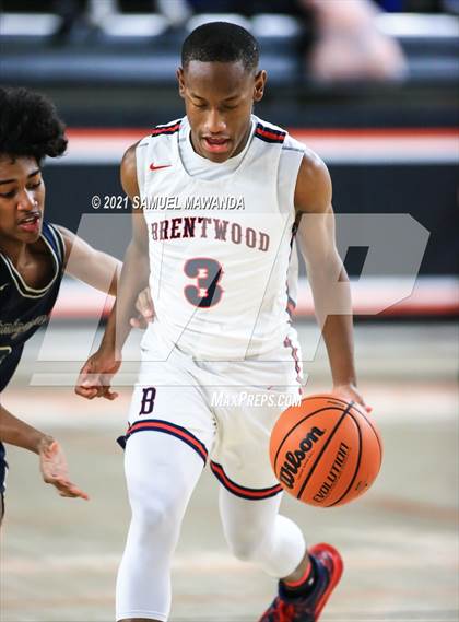 Thumbnail 3 in Brentwood School vs  Birmingham (The Beverly Hills Basketball Tournament) photogallery.