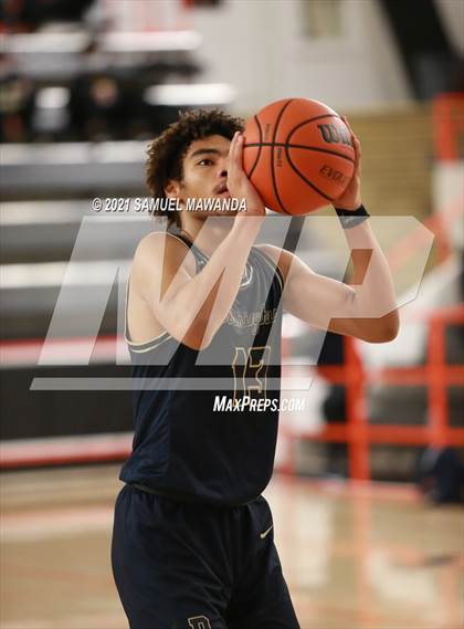 Thumbnail 2 in Brentwood School vs  Birmingham (The Beverly Hills Basketball Tournament) photogallery.