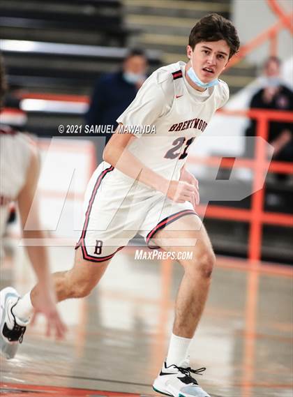 Thumbnail 2 in Brentwood School vs  Birmingham (The Beverly Hills Basketball Tournament) photogallery.