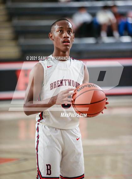 Thumbnail 3 in Brentwood School vs  Birmingham (The Beverly Hills Basketball Tournament) photogallery.