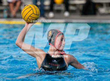 Thumbnail 3 in Rosary Academy vs. Poway (CIF SoCal Div II Round 1 Playoff) photogallery.