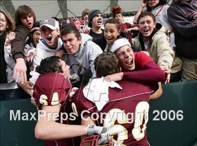Thumbnail 2 in Cardinal Newman vs Oaks Christian (D3 State Final) photogallery.