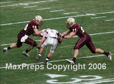Thumbnail 2 in Cardinal Newman vs Oaks Christian (D3 State Final) photogallery.