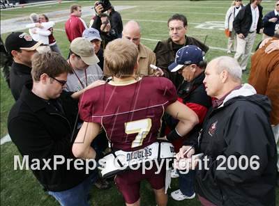 Thumbnail 1 in Cardinal Newman vs Oaks Christian (D3 State Final) photogallery.