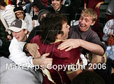 Thumbnail 2 in Cardinal Newman vs Oaks Christian (D3 State Final) photogallery.