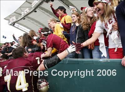 Thumbnail 1 in Cardinal Newman vs Oaks Christian (D3 State Final) photogallery.