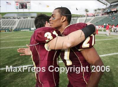 Thumbnail 1 in Cardinal Newman vs Oaks Christian (D3 State Final) photogallery.