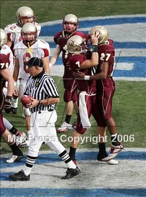 Thumbnail 3 in Cardinal Newman vs Oaks Christian (D3 State Final) photogallery.