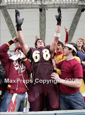 Thumbnail 1 in Cardinal Newman vs Oaks Christian (D3 State Final) photogallery.