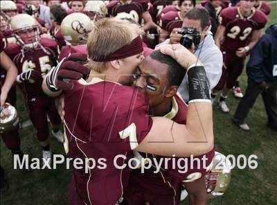 Thumbnail 3 in Cardinal Newman vs Oaks Christian (D3 State Final) photogallery.