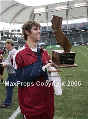Thumbnail 3 in Cardinal Newman vs Oaks Christian (D3 State Final) photogallery.