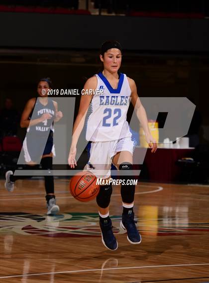 Thumbnail 2 in Dobbs Ferry vs. Putnam Valley (Slam Dunk Tournament) photogallery.