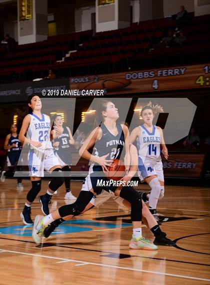 Thumbnail 2 in Dobbs Ferry vs. Putnam Valley (Slam Dunk Tournament) photogallery.