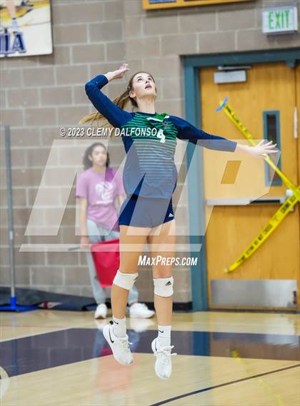 Thumbnail 2 in Grand Junction Central vs ThunderRidge (Dakota Ridge Varsity Tournament) photogallery.