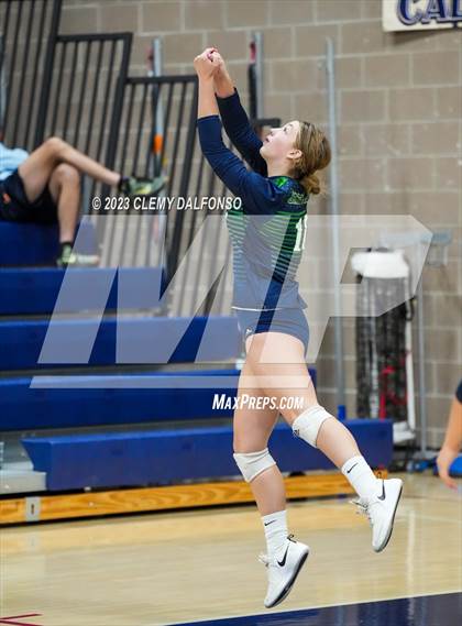 Thumbnail 2 in Grand Junction Central vs ThunderRidge (Dakota Ridge Varsity Tournament) photogallery.