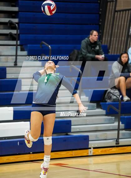 Thumbnail 2 in Grand Junction Central vs ThunderRidge (Dakota Ridge Varsity Tournament) photogallery.