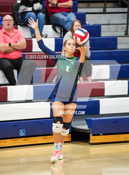 Thumbnail 3 in Grand Junction Central vs ThunderRidge (Dakota Ridge Varsity Tournament) photogallery.