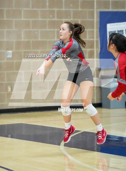 Thumbnail 2 in Grand Junction Central vs ThunderRidge (Dakota Ridge Varsity Tournament) photogallery.