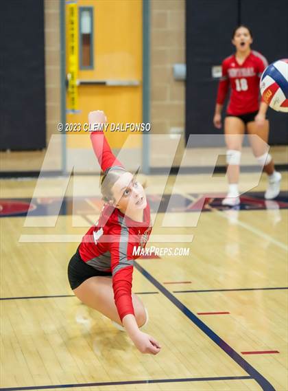 Thumbnail 2 in Grand Junction Central vs ThunderRidge (Dakota Ridge Varsity Tournament) photogallery.