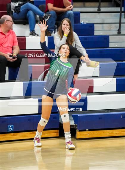 Thumbnail 1 in Grand Junction Central vs ThunderRidge (Dakota Ridge Varsity Tournament) photogallery.