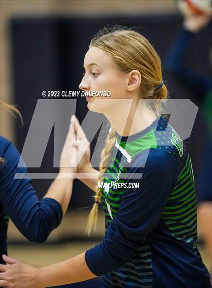 Thumbnail 3 in Grand Junction Central vs ThunderRidge (Dakota Ridge Varsity Tournament) photogallery.