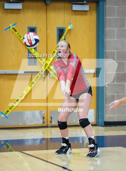Thumbnail 2 in Grand Junction Central vs ThunderRidge (Dakota Ridge Varsity Tournament) photogallery.