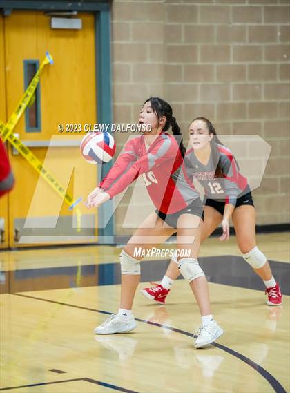 Thumbnail 3 in Grand Junction Central vs ThunderRidge (Dakota Ridge Varsity Tournament) photogallery.