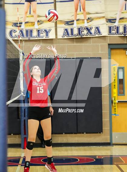 Thumbnail 2 in Grand Junction Central vs ThunderRidge (Dakota Ridge Varsity Tournament) photogallery.