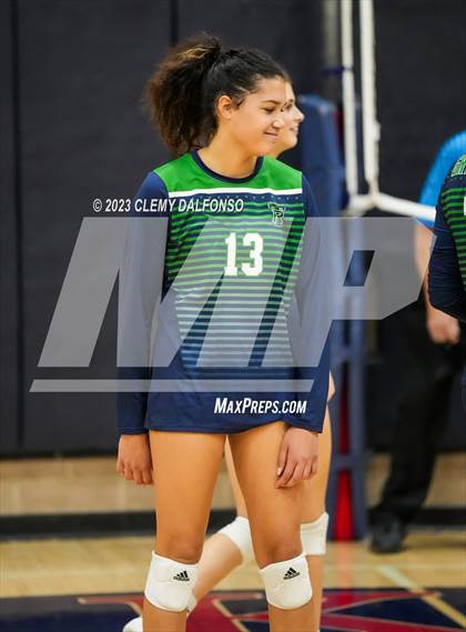 Thumbnail 1 in Grand Junction Central vs ThunderRidge (Dakota Ridge Varsity Tournament) photogallery.