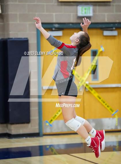 Thumbnail 1 in Grand Junction Central vs ThunderRidge (Dakota Ridge Varsity Tournament) photogallery.